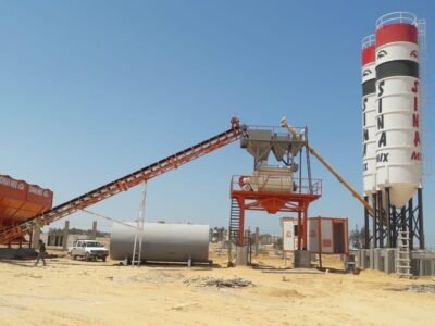 تصميم محطات خرسانة مخصصة
